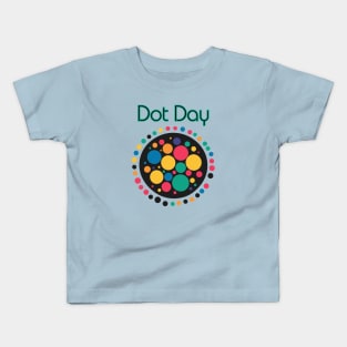 International Dot Day Retro Bauhaus Design Kids T-Shirt